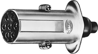 Hella Plug 7 Pole 24v Din 72579 Euro-Train
