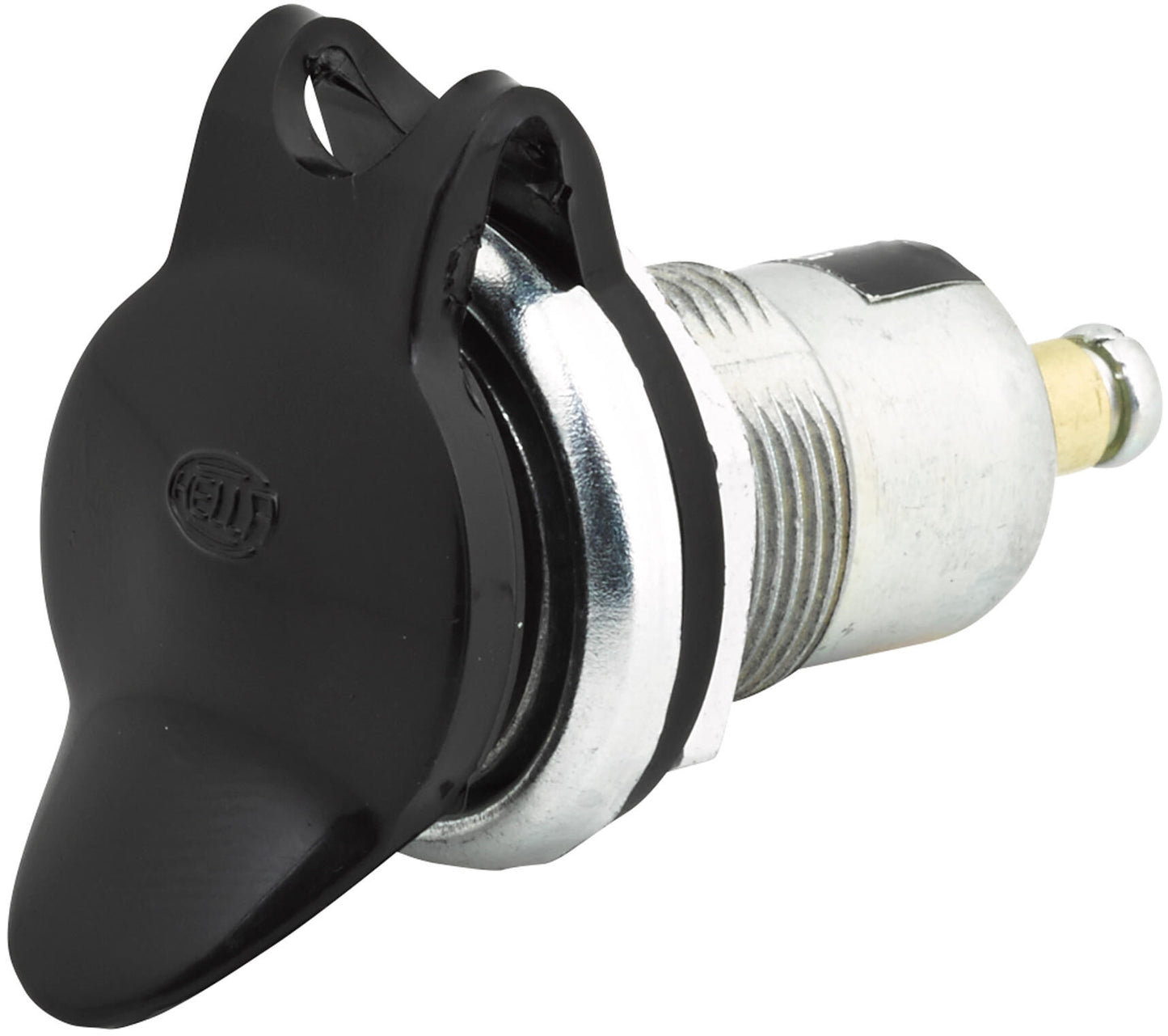 Hella stopcontact built-in socket 2-pin w.cover 18,5mm