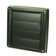 Renson 1069269 - rejilla campana extractora empotrable acero inoxidable 633 negro (dia 100) | 2 piezas
