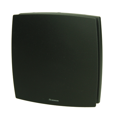 Renson 1069257 - mechanische ventilator cover (9x11-dia 100) 91b (zwart) | 2 stuks