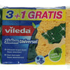 Vileda 1009691 - Estropajo slalom universal 3+1 | 15 piezas