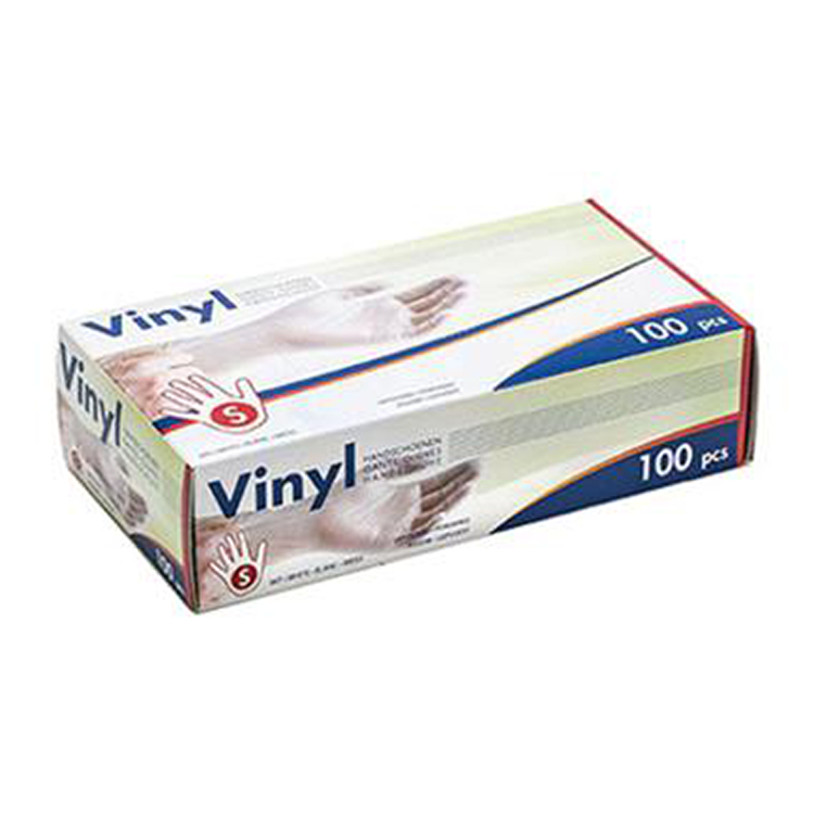 Hy@pro 1066457 - guante vinilo pequeño blanco sin polvo caja 100uds | 5 piezas
