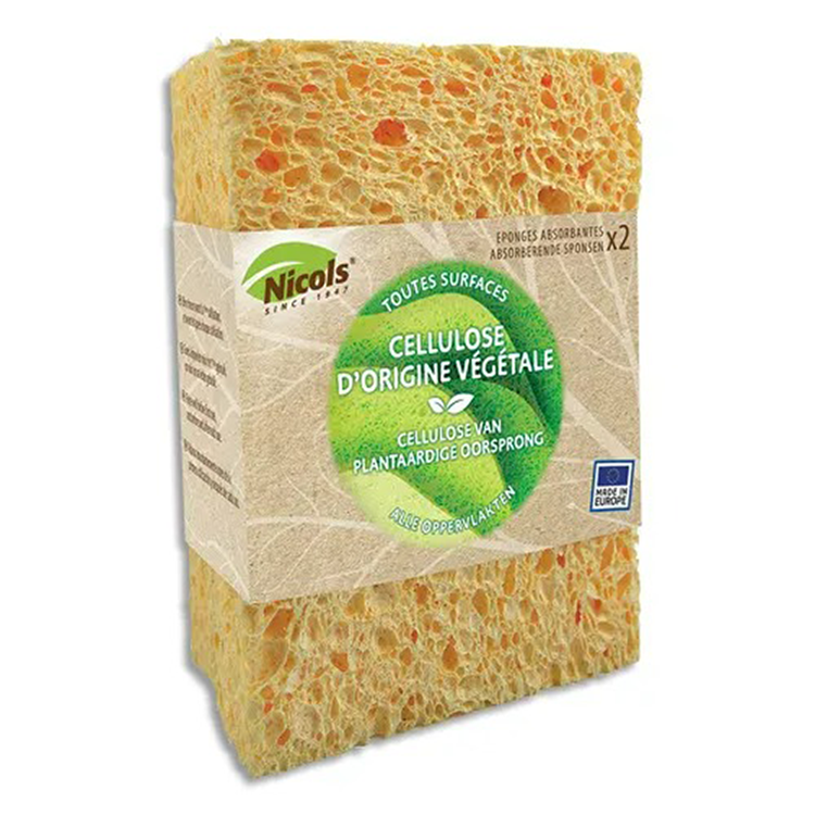 Nicols 1067756 - violonchelo esponja toda superficie. verde x2 | 8 piezas
