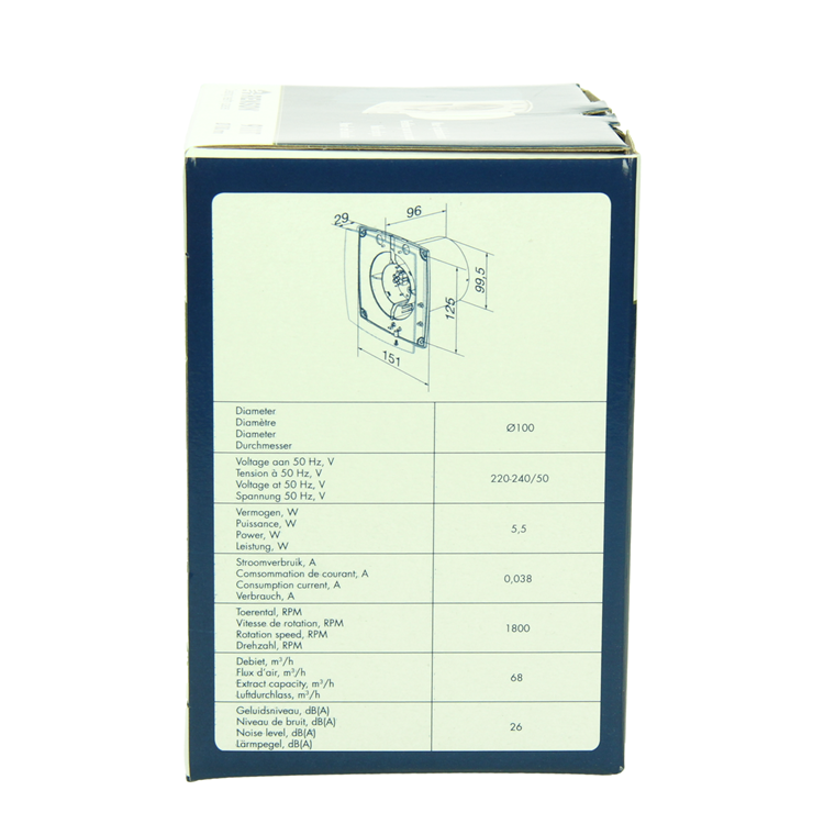 Renson 1069251 - mec. ventilador con temporizador 9211t (dia 100) | 2 piezas