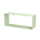 Renson 1069270 - Pieza de conexión de PVC 7008 (220x90) (blanco) | 4 piezas