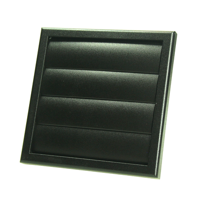 Renson 1069268 - dampkaprooster 4 klep pvc 742 (100-130) str 9005 (zwart) | 2 stuks