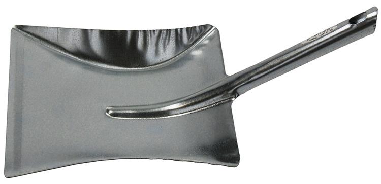 1001325 - recogedor galvanizado + mango | 10 piezas