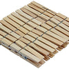 Starbright 1056830 - pinzas para ropa madera sb 24uds | 6 piezas