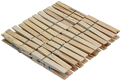 Starbright 1056830 - pinzas para ropa madera sb 24uds | 6 piezas