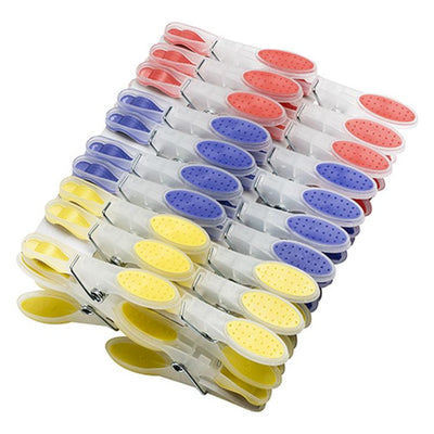 Starbright pinzas para ropa soft grip 40uds