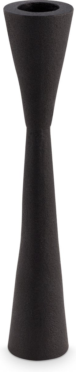 Vtwonen portavelas metal negro 20cm