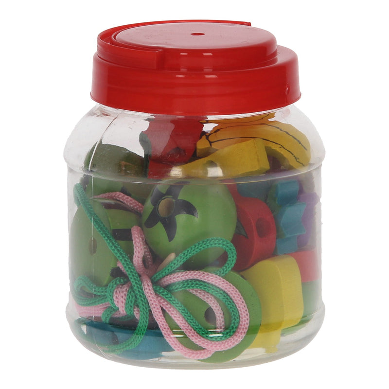 Playwood Wooden Reading Perhs in Fruit Pot