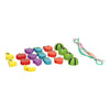 Playwood Houten Rijgkralen in Pot Fruit
