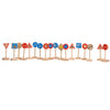 Set da traffico in legno Playwood, 18dlg.