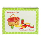 Playwood - rieten picknickmand inclusief inhoud - afbeelding 2