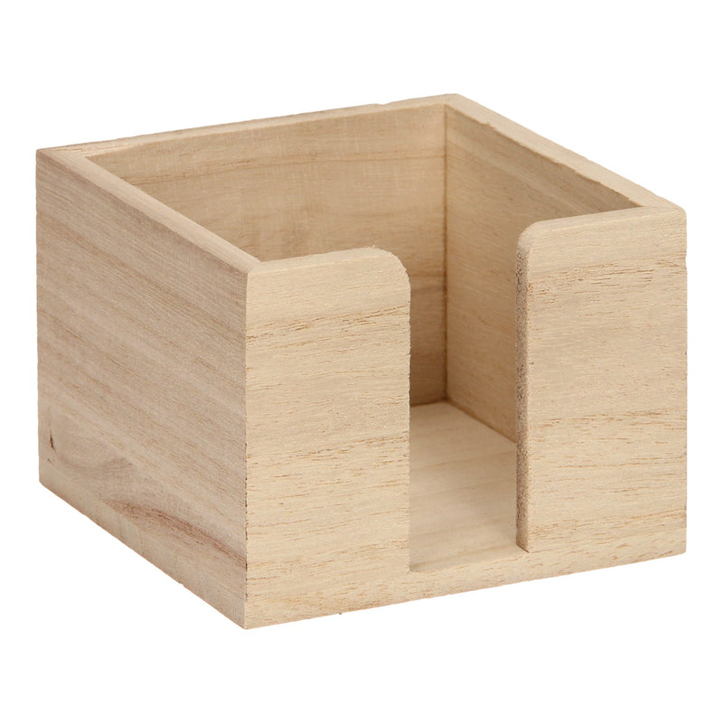 Decora la tua scatola di memo di legno