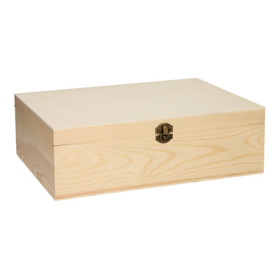 Caja de almacenamiento de madera grande