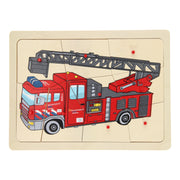 Playwood roel noppen puzzel brandweer - afbeelding 2