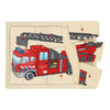 Playwood puzzle in legno vigili del fuoco, 9 pz.