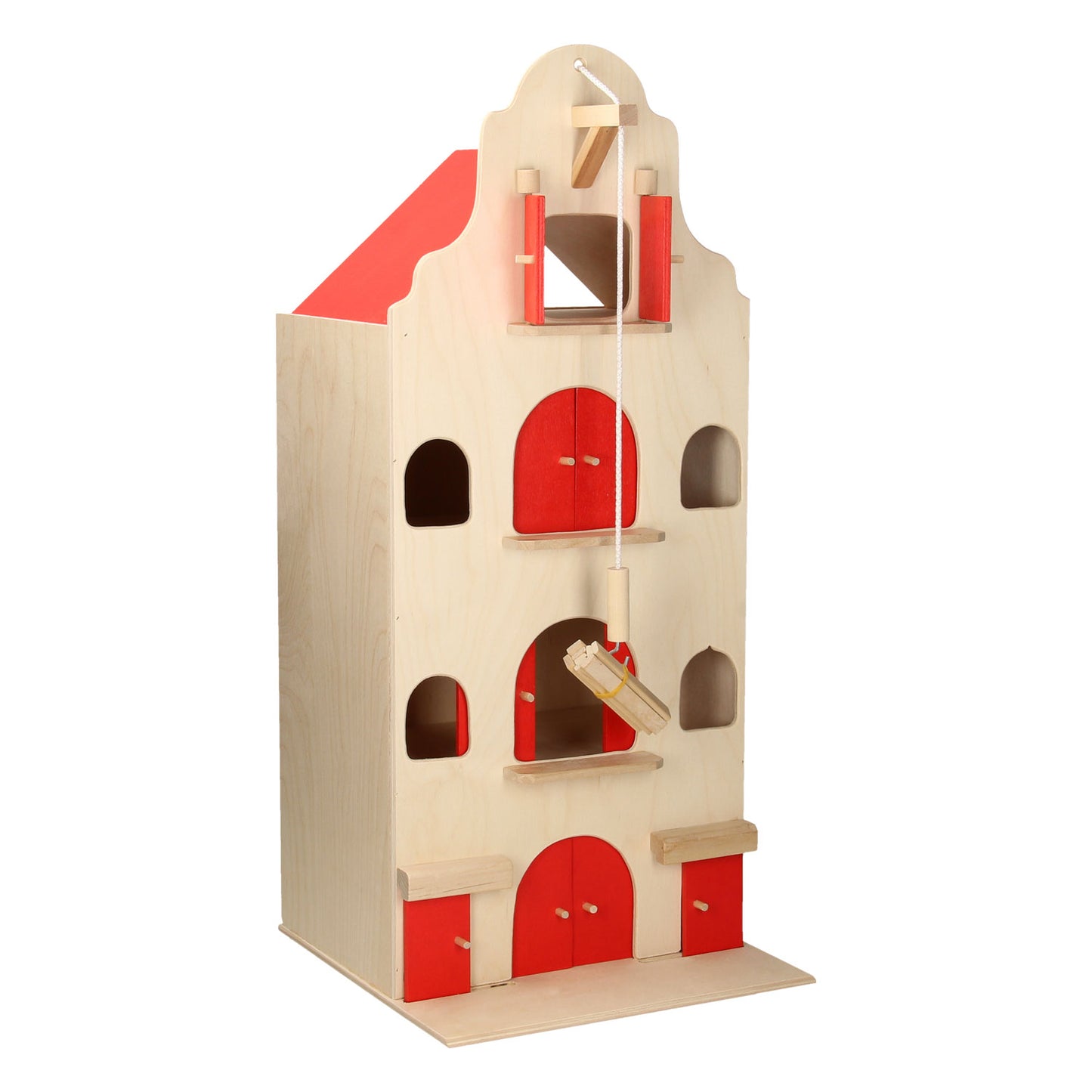 Playwood houten pakhuis