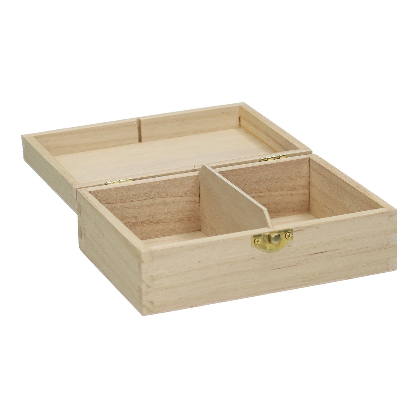 Scatola delle carte in legno con coperchio della valvola