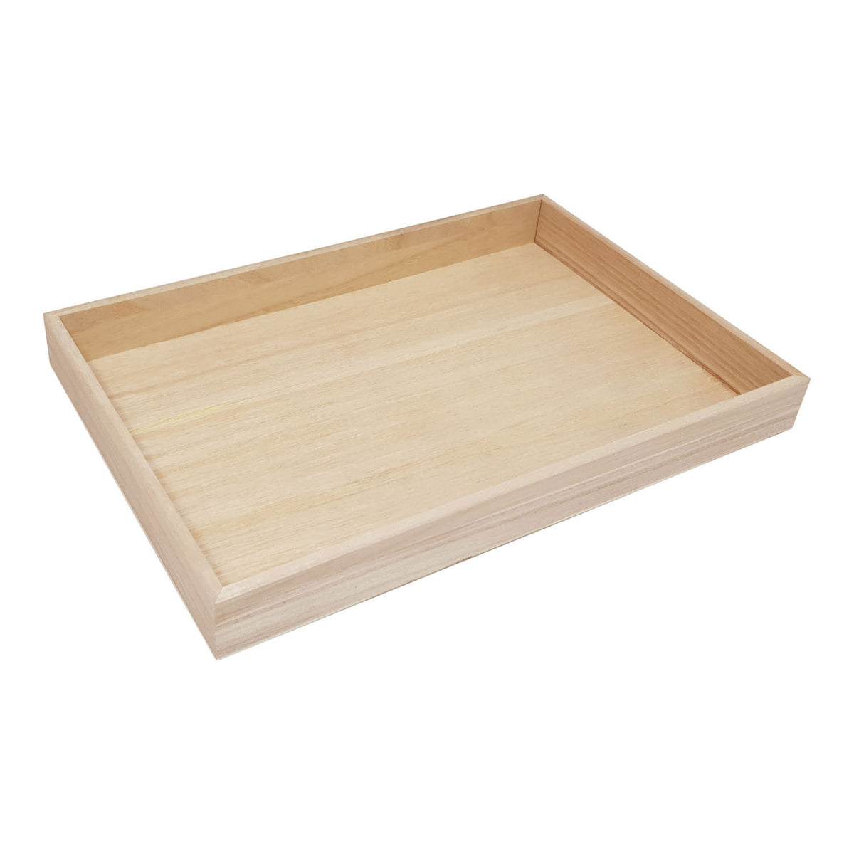 Playwood houten frame recht 30,6x20,5x3,2cm 30,6x20,5x3,2cm paulownia (05-24)