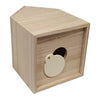 Money Box Huis Paulownia Hout