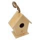 Decora tu propia casa de pájaros de madera