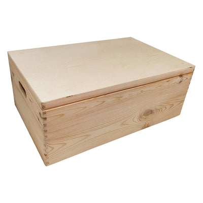 Playwood Grenen Storage Box con coperchio della valvola (40x30x23cm)