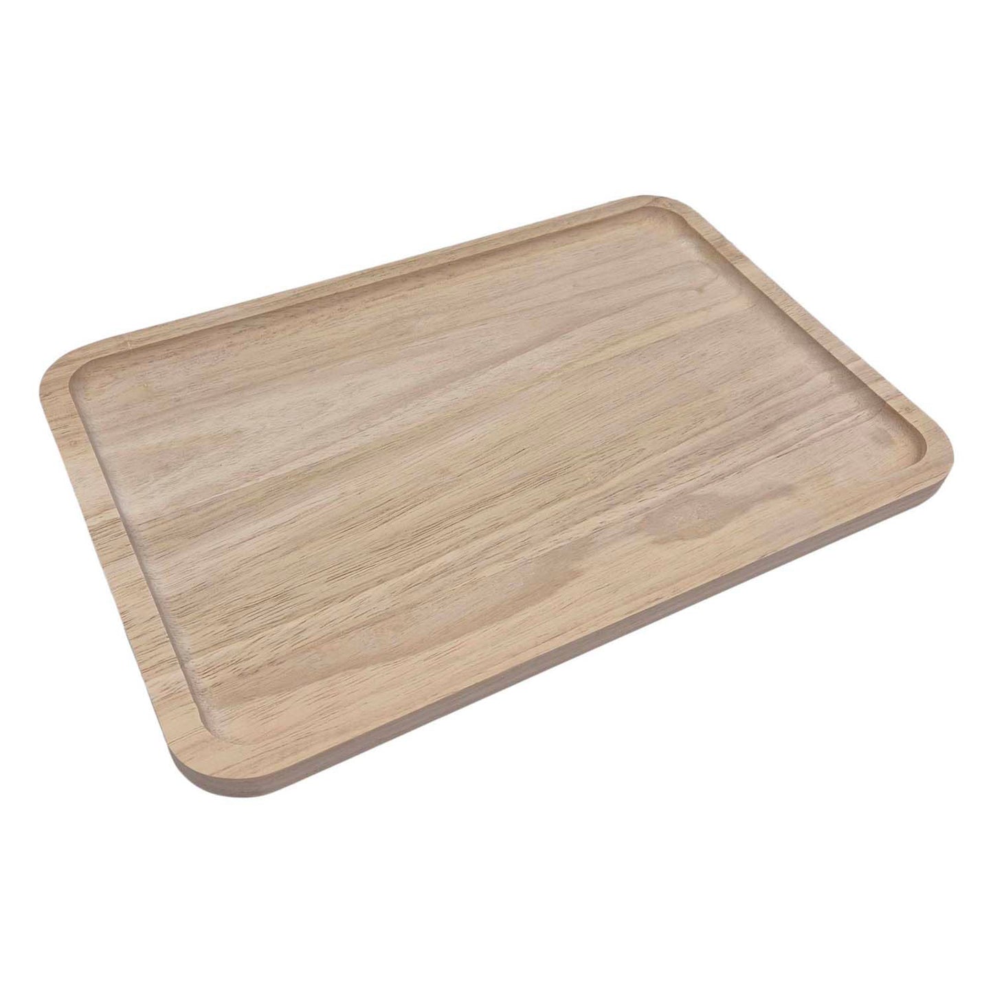 Bandeja de madera Playwood rectangular, 31,5 cm