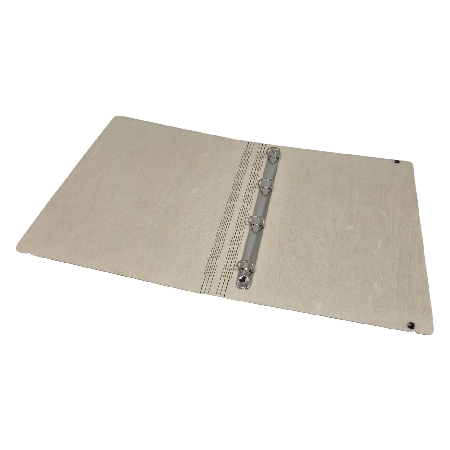 Raccoglitore ad anelli in legno Playwood formato A4