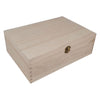 Caja de madera Playwood 24 compartimentos con tapa.
