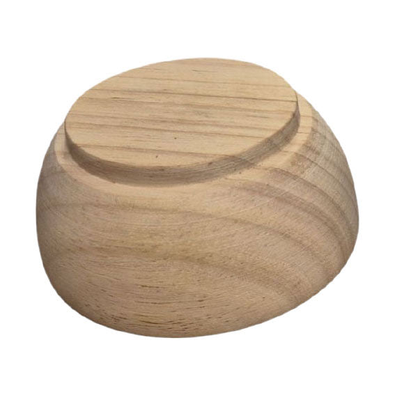 Cuenco de madera de caucho Playwood