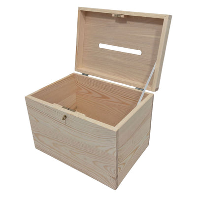Caja de sobre de madera Playwood con cerradura