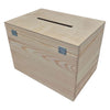 Caja de sobre de madera Playwood con cerradura