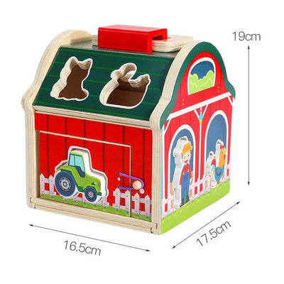 Granja clasificadora de formas de Playwood