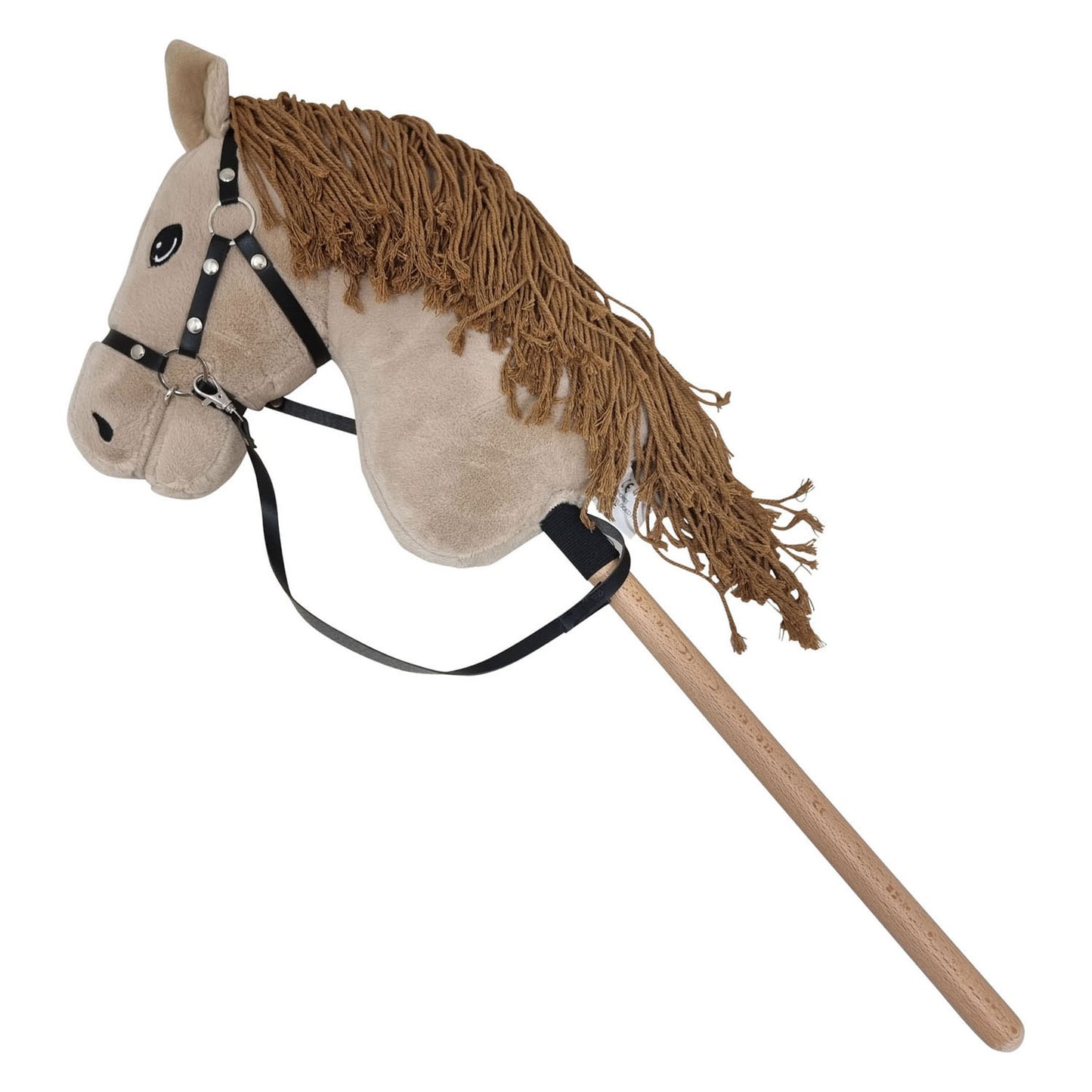 Cavallo da hobby in legno Playwood con cavezza per l'equitazione amatoriale