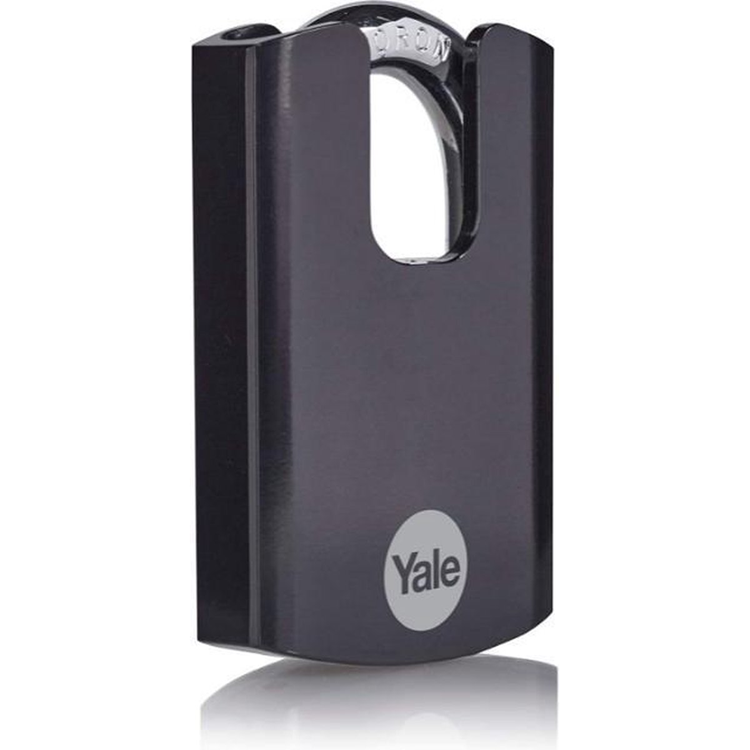 Yale 1065380 - candado cerrado 63mm negro max | 2 piezas