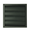 Renson 1069266 - Rejilla de campana extractora de superficie PVC 733 (187x187) str 9005 (negro) | 2 piezas