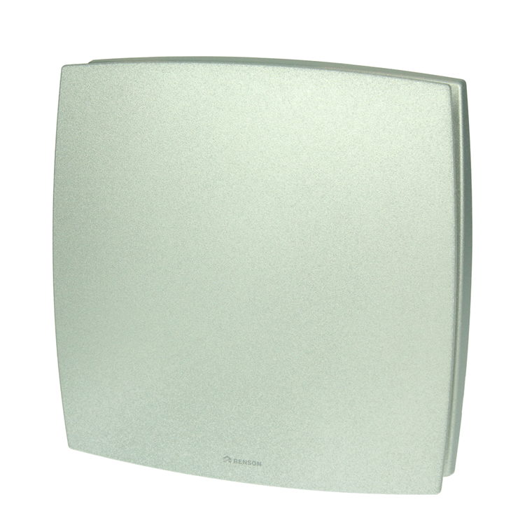 Renson 1069261 - cubierta de ventilador mecánico (9x12-dia 125) 92g (gris) | 2 piezas
