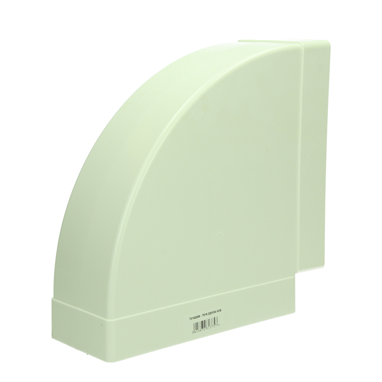 Renson 1069272 - Mosquitera de conexión de esquina de PVC. 90° 7016 (220x90) (blanco) | 3 piezas