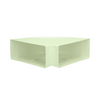 Renson 1069272 - Mosquitera de conexión de esquina de PVC. 90° 7016 (220x90) (blanco) | 3 piezas