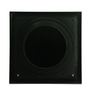 Renson 1069267 - rejilla campana extractora 1 trampilla PVC 741 (100-130) str 9005 (negro) | 2 piezas