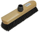 1008321 - escoba de interior pelo negro redonda madera lacada transparente + st eb tl30cm | 3 piezas