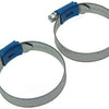 Mack 1015918 - Tarjeta 2 anillos tensores galvanizados 44x56mm | 10 piezas