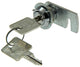 Mack 1013582 - Cerradura para armario 1 letra cromada 13mm | 5 piezas