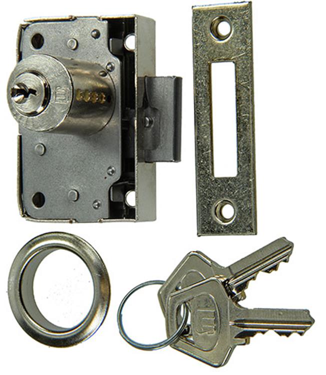 Mack 1015831 - 1 cilindro soporte mueble l.l. niquelado 20 mm | 5 piezas