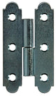 Mack 1013258 - 2 bisagras españolas derecha galvanizadas h 80 x w 45mm | 5 piezas