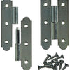 Mack 1013259 - 2 bisagras españolas derecha galvanizadas h 90 x w 50 mm | 5 piezas