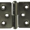 Mack 1013350 - 2 bisagras para muebles izquierda niquelada alto 40 x ancho 50 mm | 5 piezas